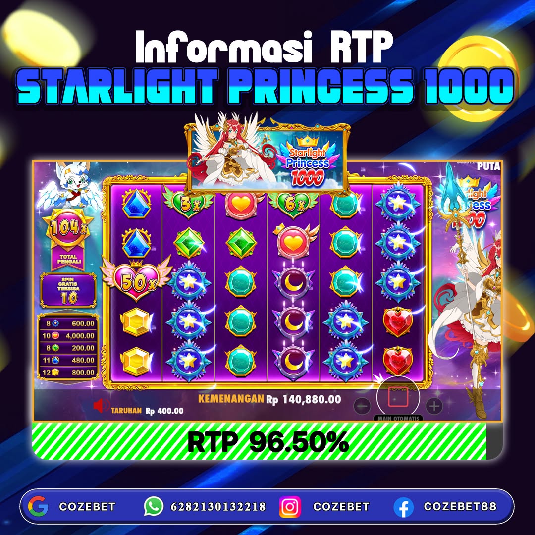 Cozebet Slot: Rtp Tinggi Kemenangan Besar Untuk